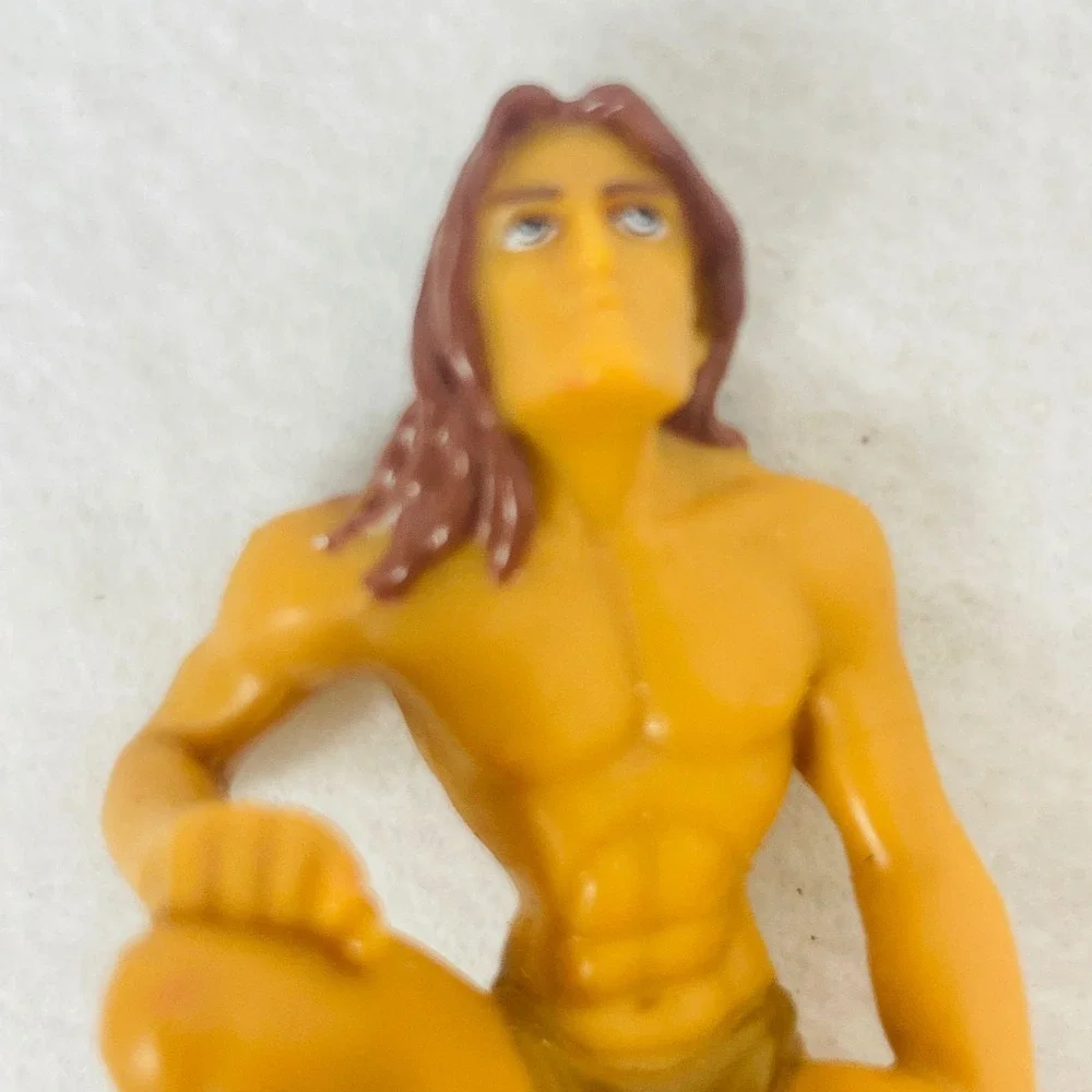 Disney Tarzan 1999 Figurine 100 Years of Magic Walt Disney World Toy Tan EX